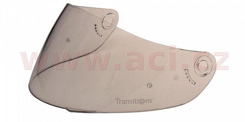 plexi pro přilby Monaco/Paname/Kite/Falcon/Osprey/Kestrel s přípravou pinlock, LAZER - Belgie (samozatmavovací Lumino)